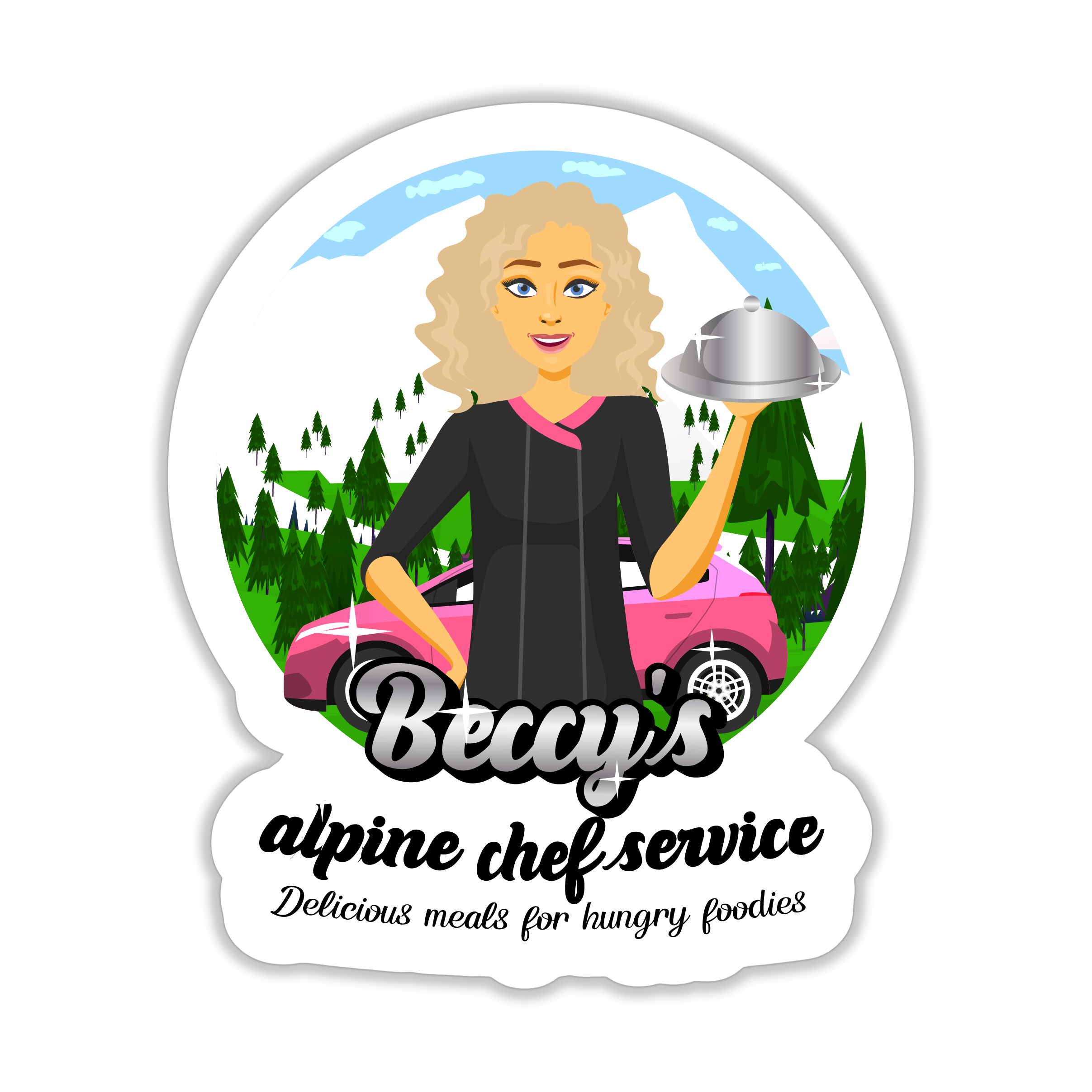 Beccys Alpine Chef Services Chamonix Logo